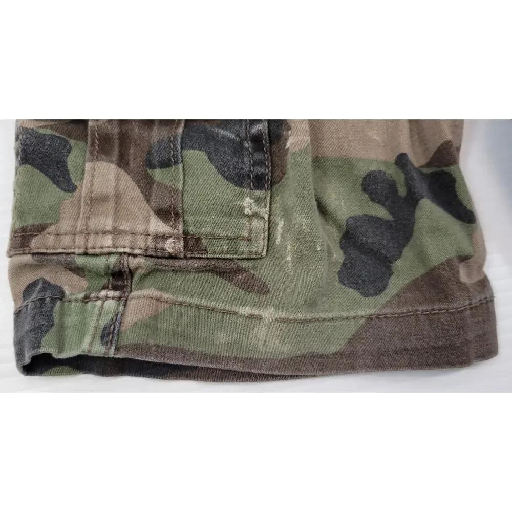 L5) Children Wonder Nation Camo Camouflage Boys Cargo Shorts Medium 8